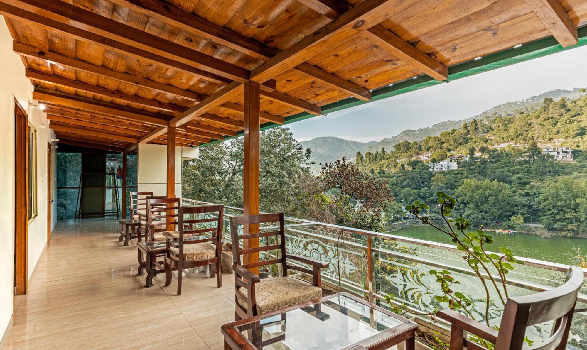 Treebo Olive Lake View Inn June Estate Bhimtal Bagian luar foto